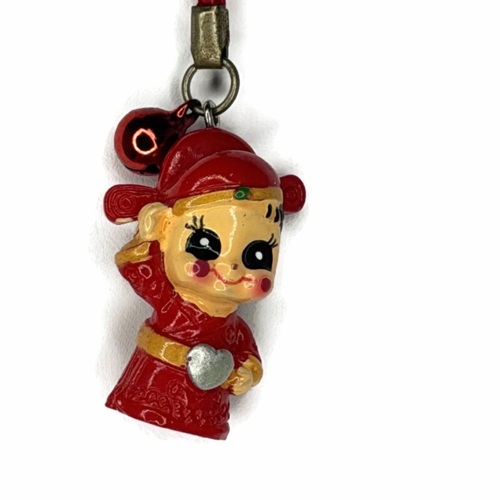 Red Male Character Charm